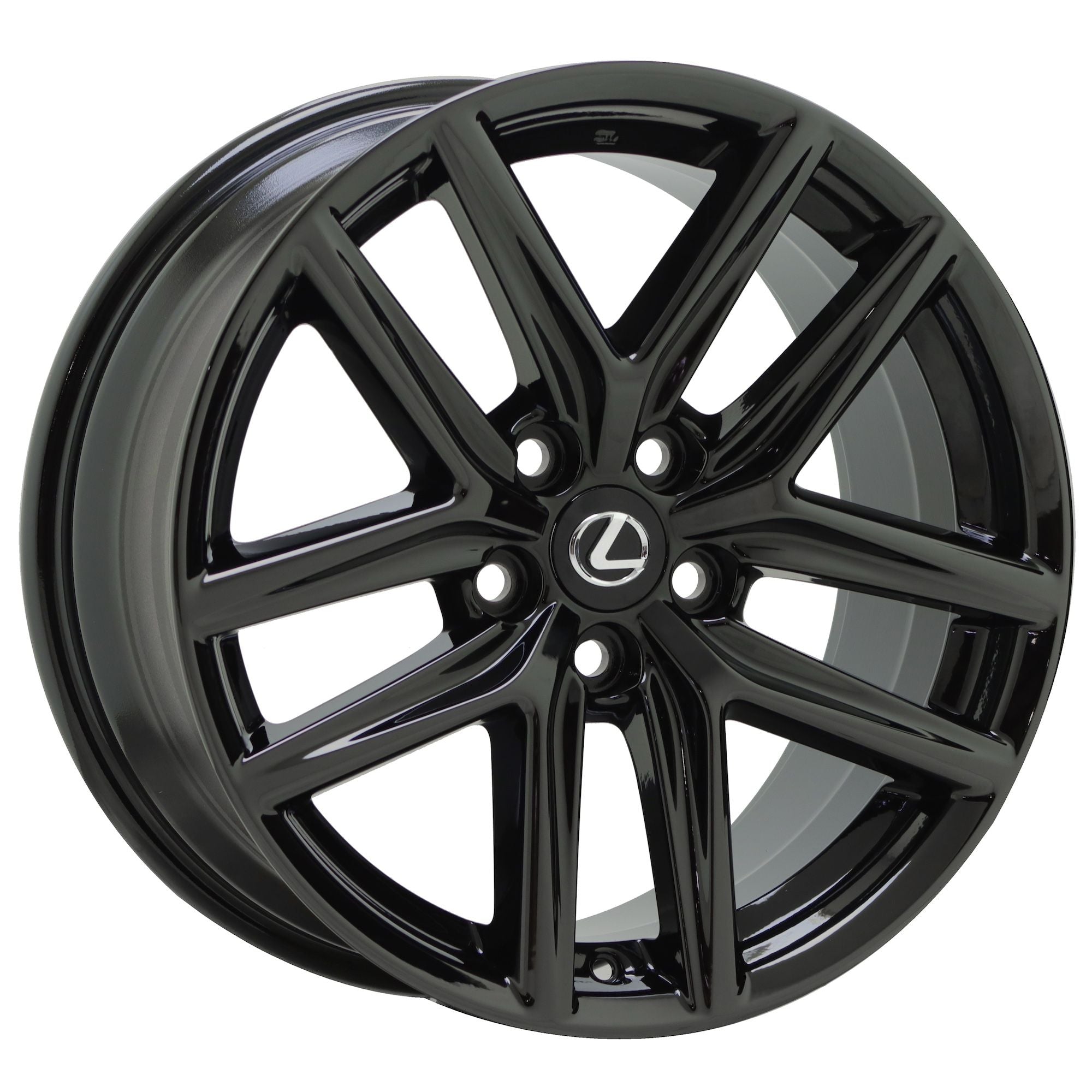 Lexus IS200 IS250 IS300 IS350 F Sport 18x8.5 Black OEM Wheel Rim 74293 (Rear) - Perfect for Replacement & Custom Upgrades