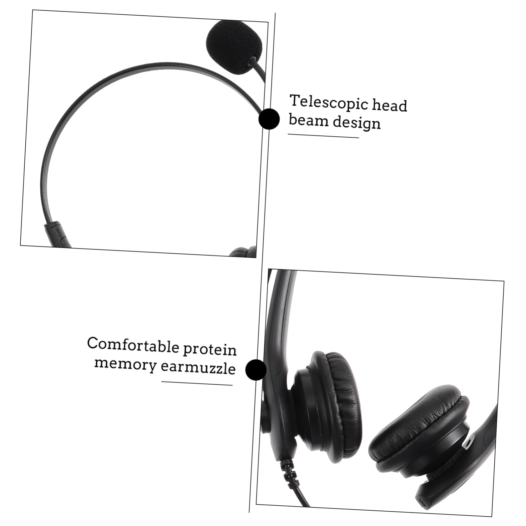 Homoyoyo Wired Headphones with Microphone & In-Line Controls - Noise Isolating Earphones for Gaming, Music & Calls - Durable ABS Cord for Office, Travel & Daily Use