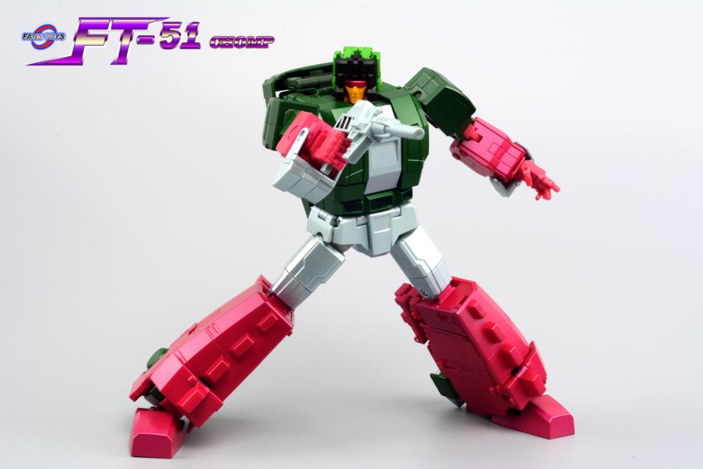 Fans Toys FT-51 Chomp Action Figure - Transformers Inspired Collectible Toy for Adults & Kids - Perfect for Display, Gifts, and Role-Playing Scenes