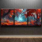 3-Piece Beautiful Forest Nature Wall Art Set - Framed Canvas 40x60cm | High Quality Print | Australian Made | Ready to Hang | Perfect for Living Room, Bedroom & Office Decor