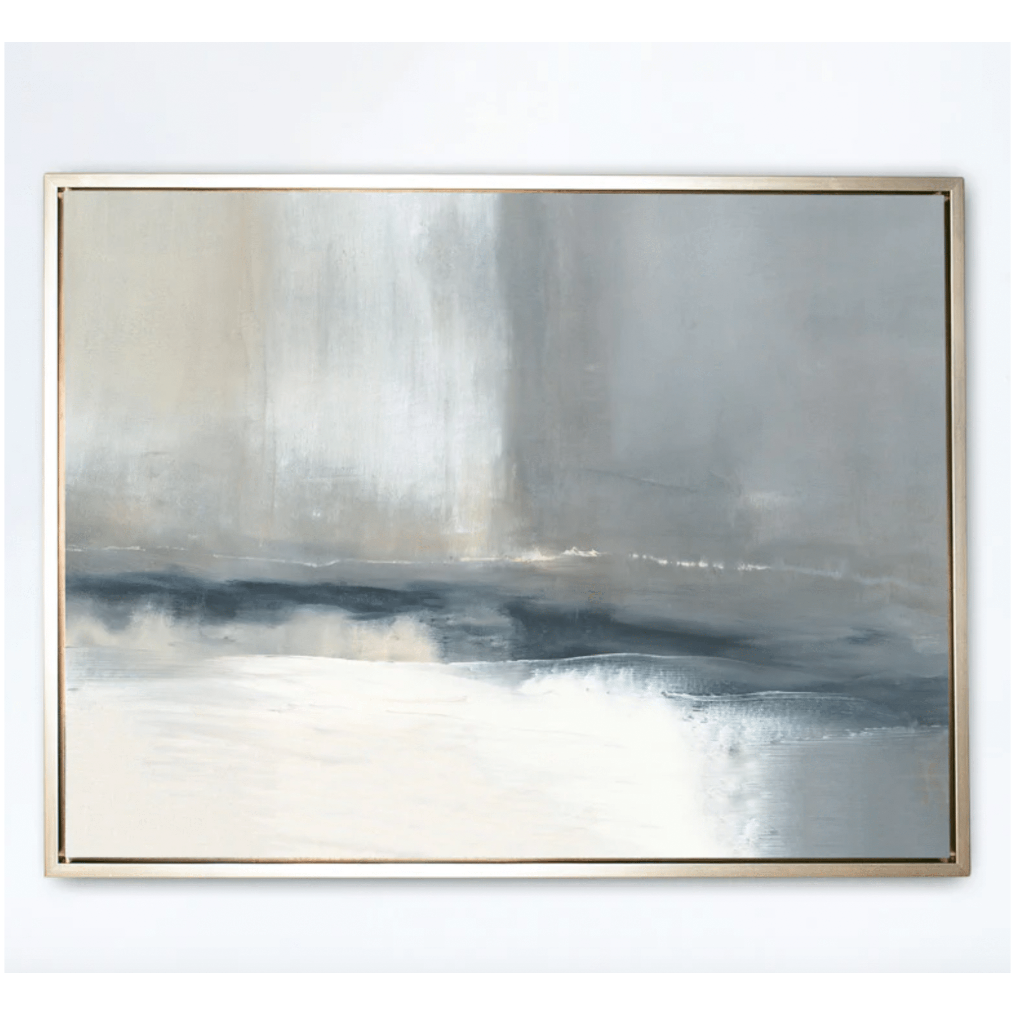 The Strand Mixed Media Canvas - Abstract Wall Art for Modern Home & Office Decor | Perfect for Living Room, Bedroom & Workspace