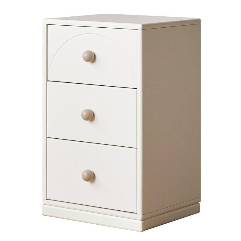 Pine Solid Wood Cream Kids Dresser with 5 Drawers - Nursery Storage Cabinet for Baby Clothes & Toys - Perfect for Bedroom, Playroom & Daycare Organization