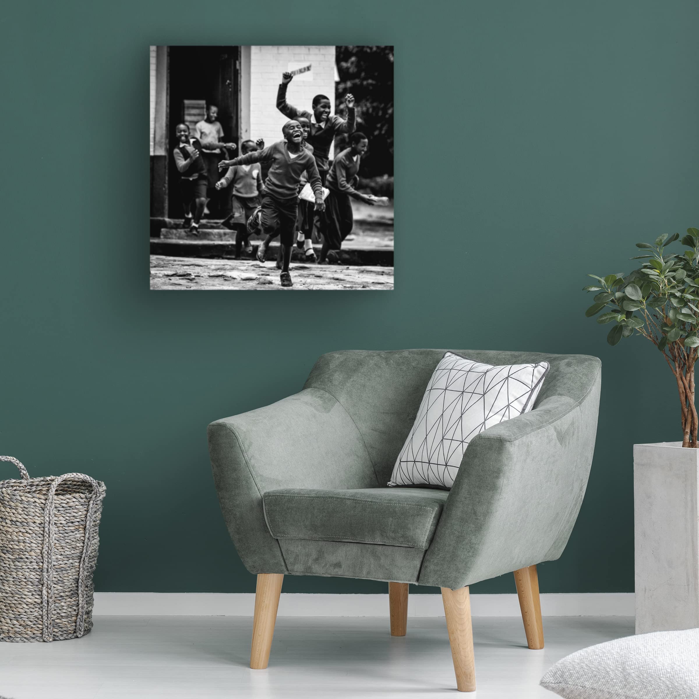 Trademark Fine Art 'Happiness' Canvas Wall Art by Vedran Vidak - Perfect for Living Room, Bedroom & Office Decor