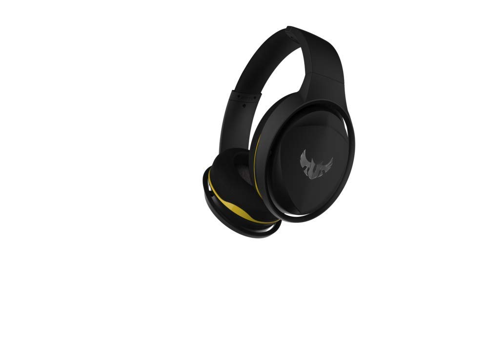 ASUS TUF Gaming H5 Lite Headset with ASUS Essence Drivers, Airtight Chamber & Stainless-Steel Headband - Premium PC & PS4 Gaming Headphones for Immersive Gameplay, Online Meetings & Music Listening