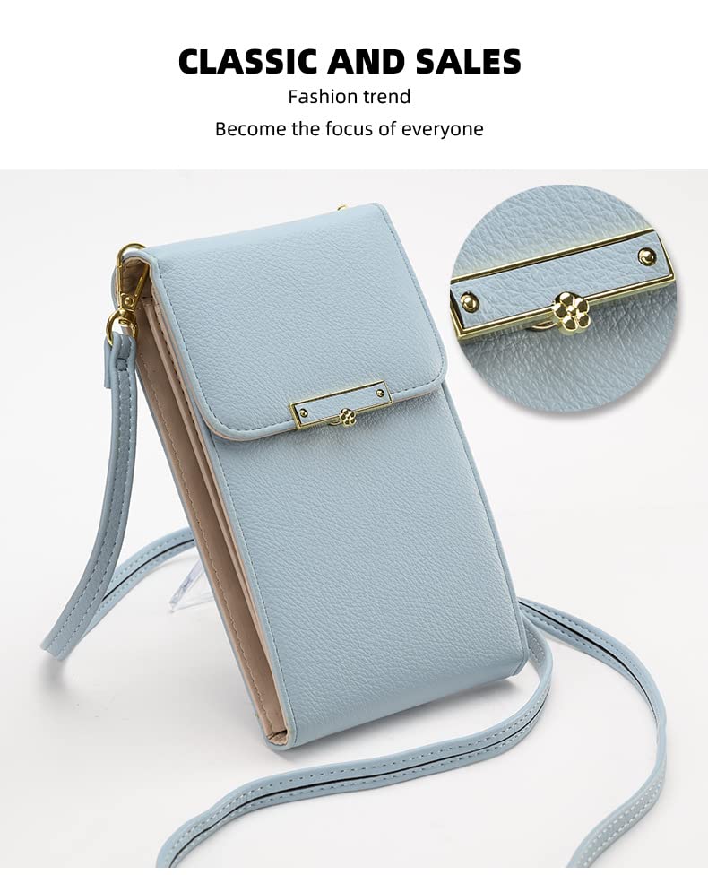 Stylish Leather Crossbody Bags for Women - Small Phone Purse with Wallet, Fashion Shoulder Bag | Perfect for Everyday Use, Travel & Shopping