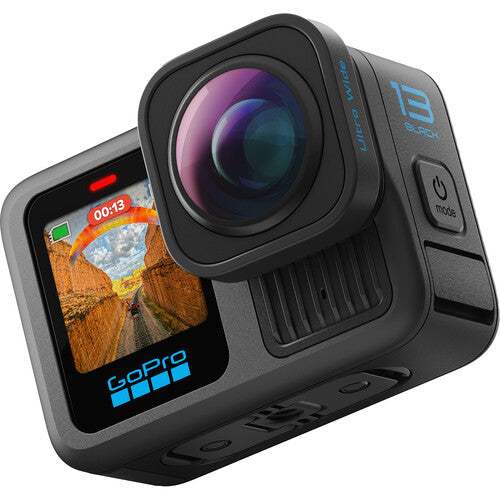 GoPro Hero 13 Black Ultra Wide Edition - 4K Waterproof Action Camera with Stabilization for Vlogging, Travel & Extreme Sports | Perfect for Surfing, Skiing & Outdoor Adventures