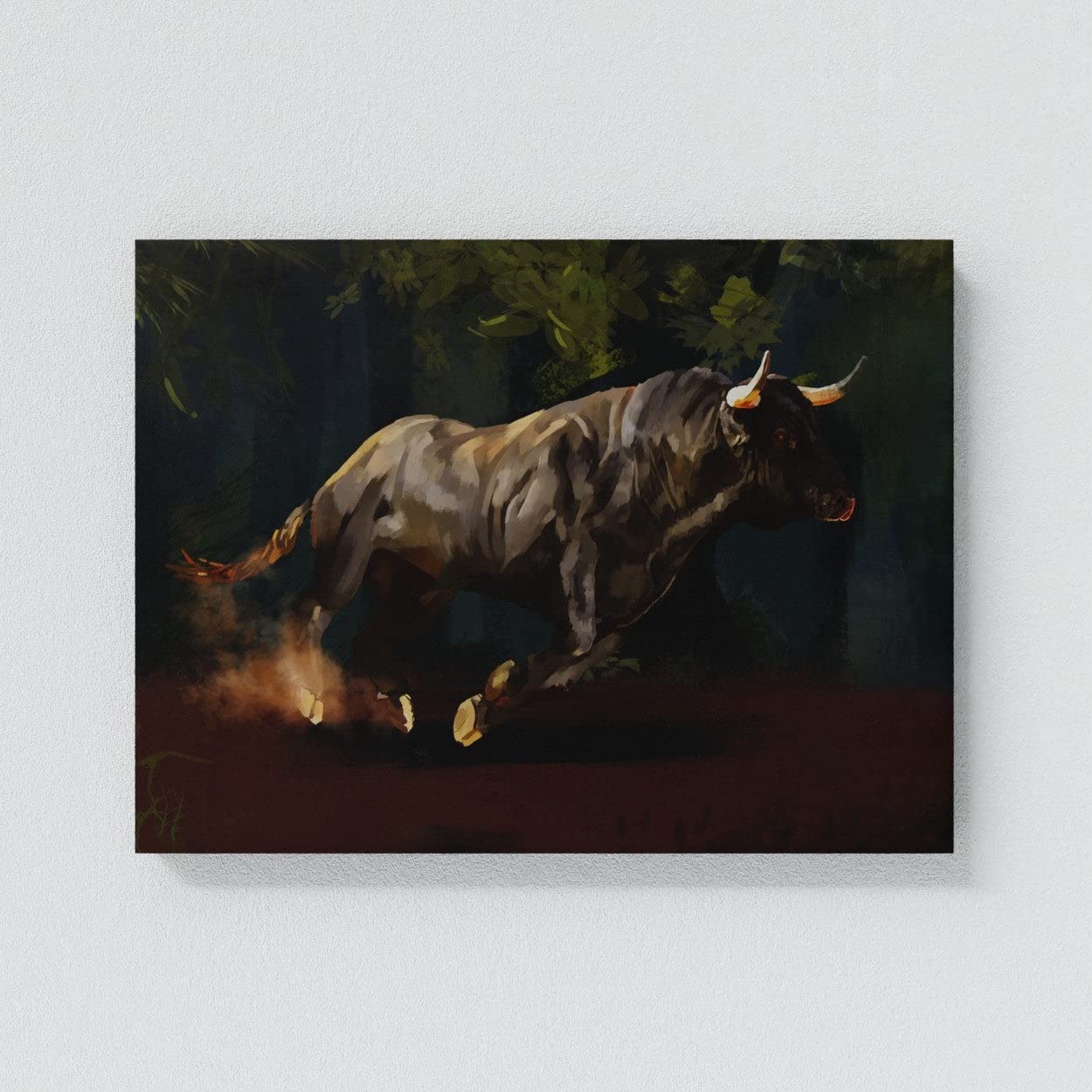 Crypto Canvas Wall Art - Bitcoin & Blockchain Themed Home Decor for Living Room, Office & Gifts
