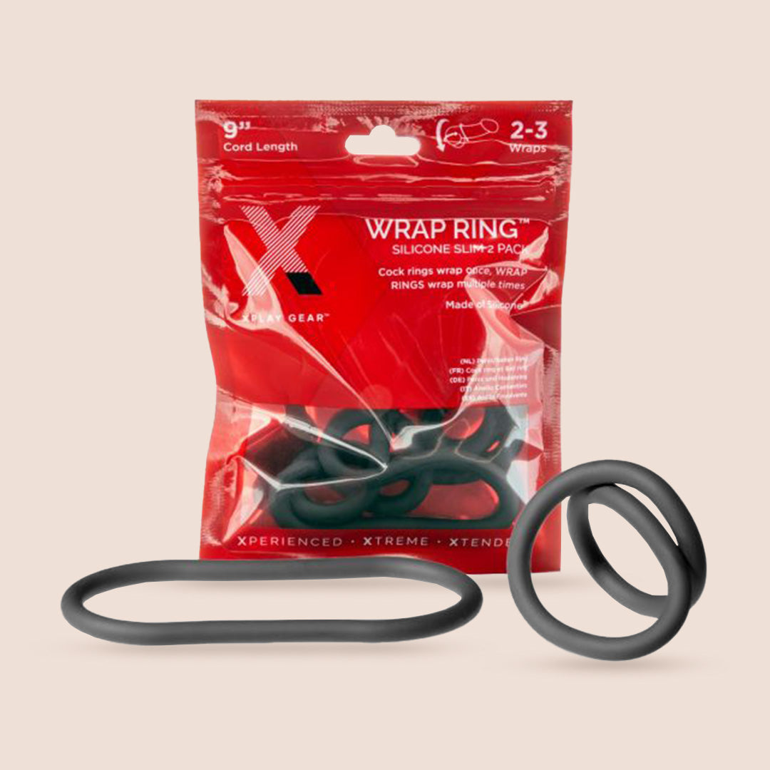 XPlay Silicone 9 Thin Wrap Ring - Adjustable Tension Customizable Comfort Ring for Women & Men | Perfect for Yoga, Workouts, Daily Wear & Stress Relief