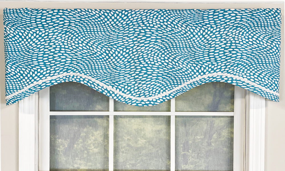 Arnava Cornice Valance - Elegant Window Valance for Living Room & Bedroom - Premium Home Decor for Curtains & Drapes - Perfect for Modern & Traditional Interior Design