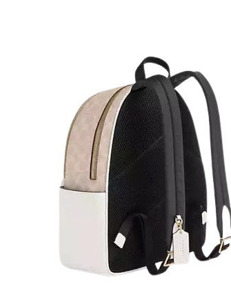 Coach Signature Canvas Court Backpack - Stylish & Durable Women's Backpack for Work, School & Travel | Perfect for Commuting, College & Everyday Use