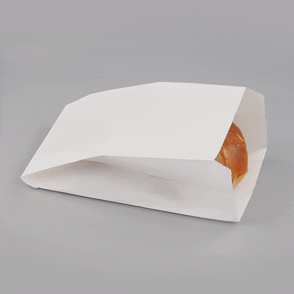 Premium White Paper French Fry & Snack Bags - 5