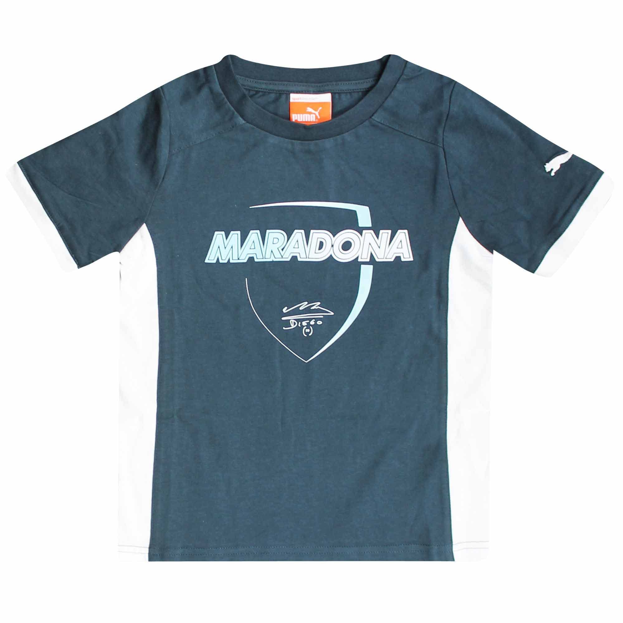 Official Diego Maradona T-Shirt for Boys - Kids Football Jersey - Napoli Legend Soccer Tee - Perfect for Birthday Gifts, Sports Events & Fan Collections