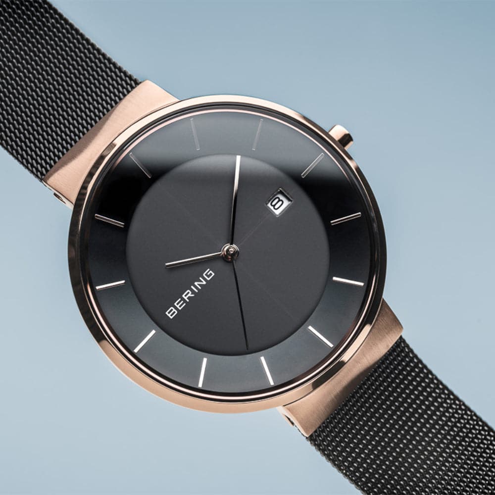 BERING 14639 166 Women's Luxury Watch - Elegant Stainless Steel & Crystal Design - Perfect for Business, Party & Everyday Wear