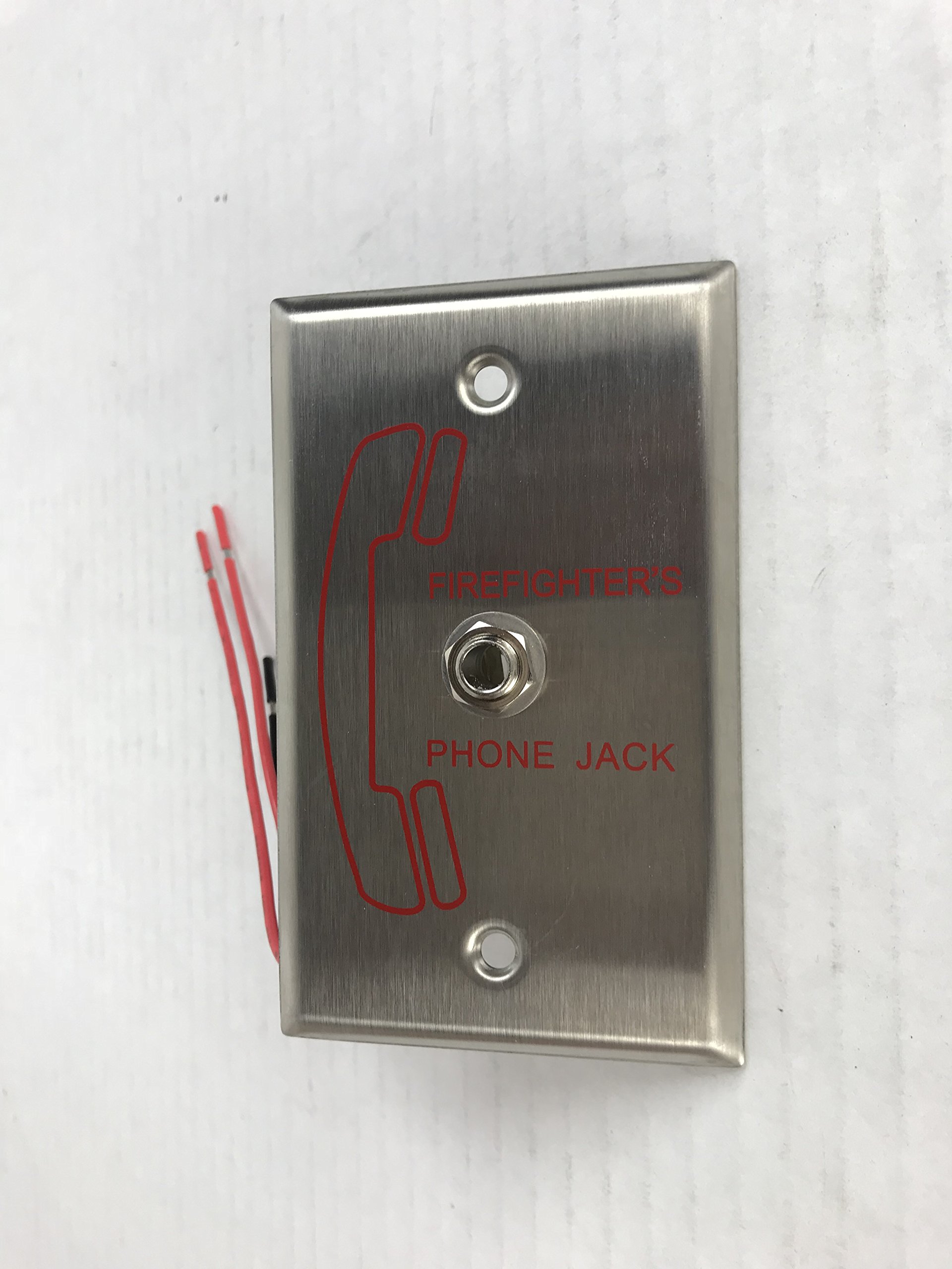 Fireman's Phone Jack (FPJ) - Emergency Communication Device for Firefighters - Ideal for Fire Stations, Emergency Response & Safety Scenarios