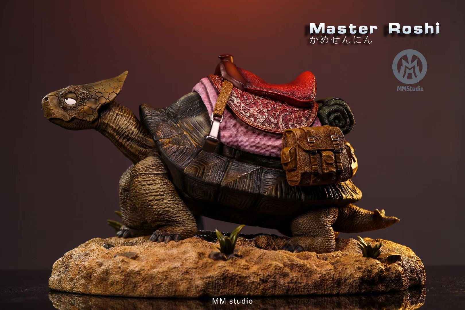 MM Studio Cowboy Master Roshi Dragon Ball Z Anime Figure - Collectible Action Figure for Fans, Home Decor, Office Display, and Gift for Anime Lovers