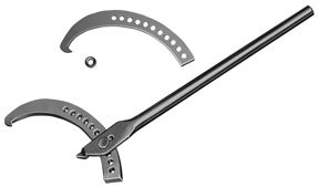 OTC Tools & Equipment 7308 Spanner Wrench - Heavy Duty Adjustable Wrench for Plumbing, Automotive, and Industrial Repairs