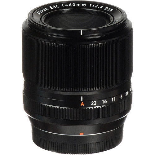Fujifilm XF 60mm f/2.4 R Macro Lens for Fuji X-Mount Cameras - Professional Portrait & Close-Up Photography for Stunning Details