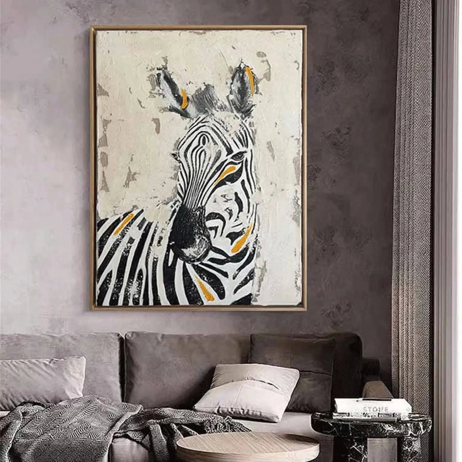 Animal Art Painting #AP072 - Handmade Wildlife Canvas Art for Home & Office Decor