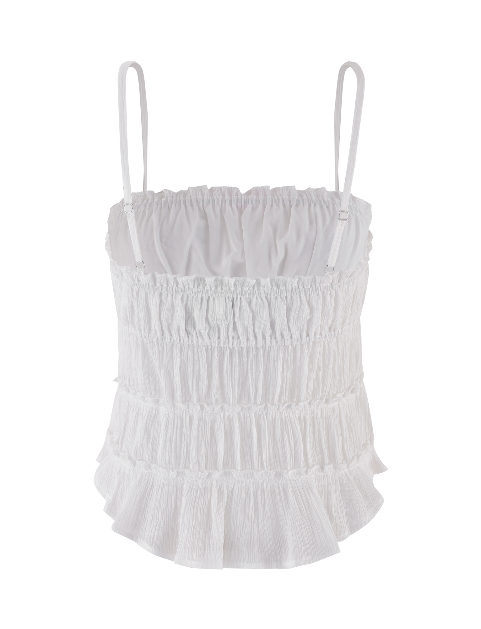ASHLYNN Women's White Top - Stylish & Comfortable Blouse for Casual Wear, Office & Outings