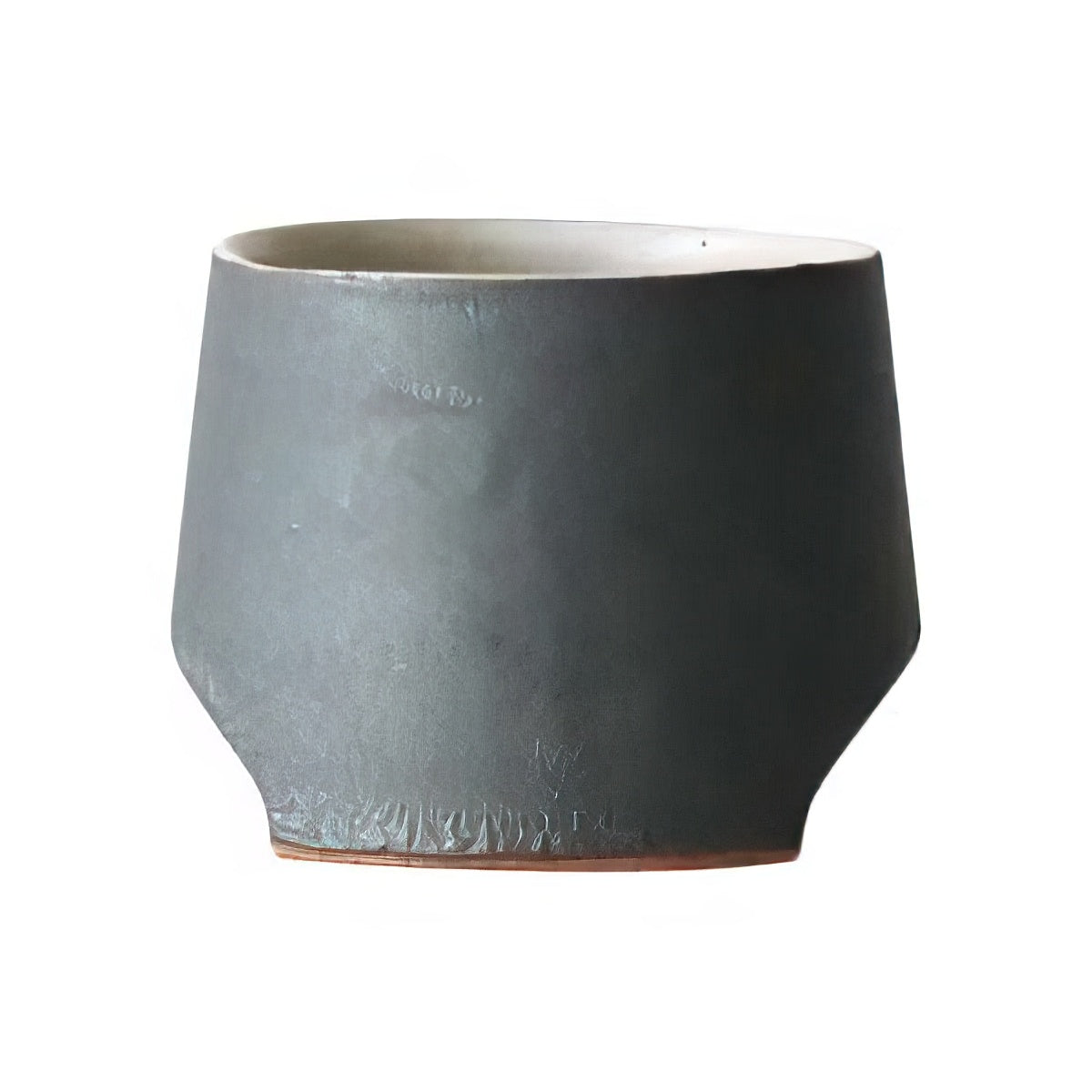 Premium Marumi Yasuda Kawara Yuki Ceramic Sake Cup - Authentic Japanese Guinomi for Sake Tasting, Traditional Tea Ceremonies & Asian Dining Experience