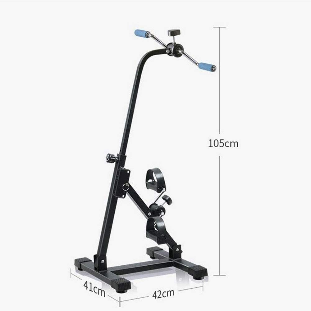 Under Desk Bike Pedal Exerciser - Portable Arm & Leg Exercise Machine for Seniors - Foldable Mini Exercise Bike for Home/Office Use - Physical Therapy Equipment for Knee & Joint Rehabilitation - Perfect for Work from Home Fitness & Post-Surgery Recovery