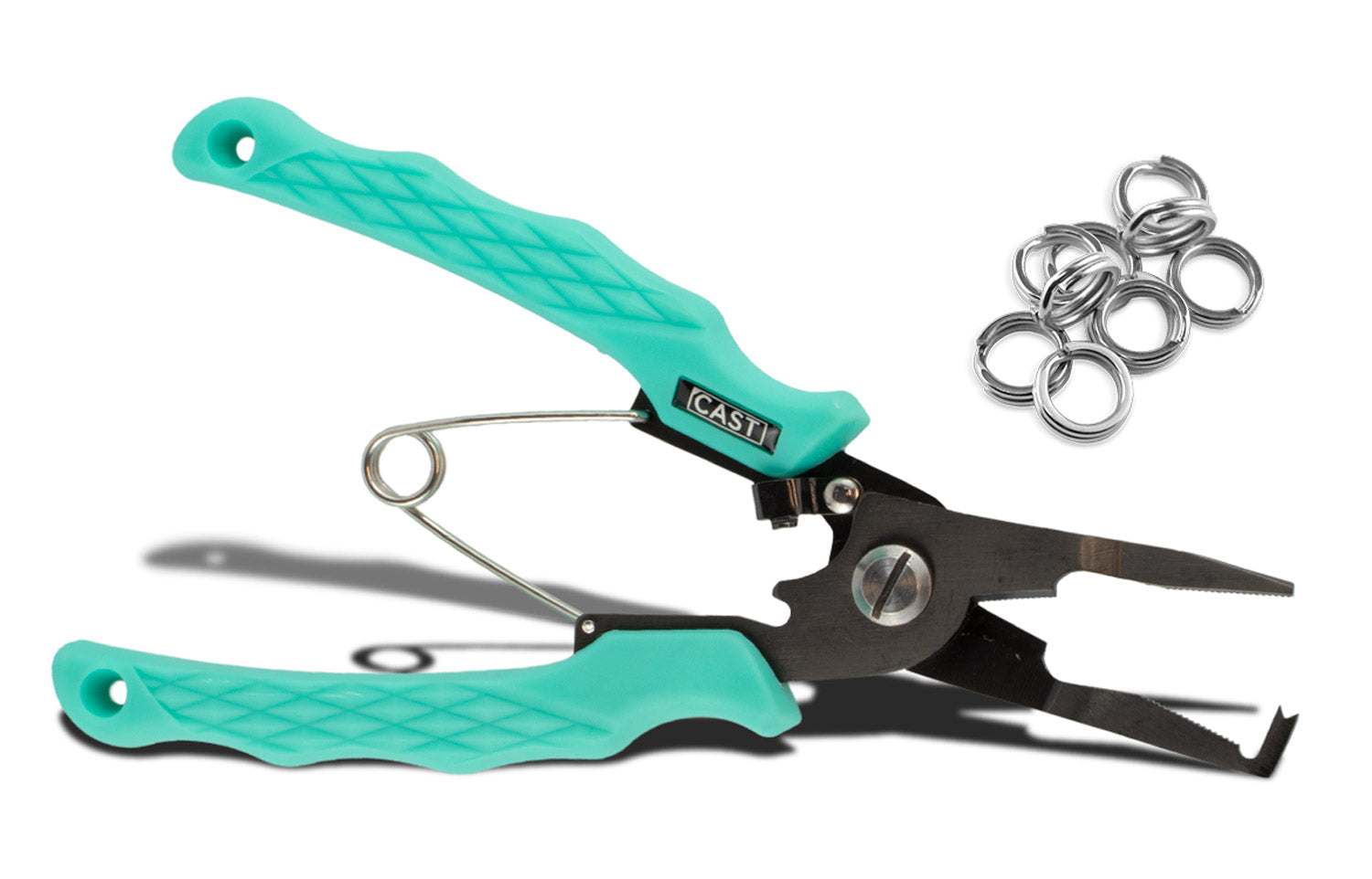 BUKU CAST Split Ring Pliers for Jewelry Making, Fishing Tackle, Keychains – Durable Stainless Steel Split Ring Tool for DIY Crafts and Repair