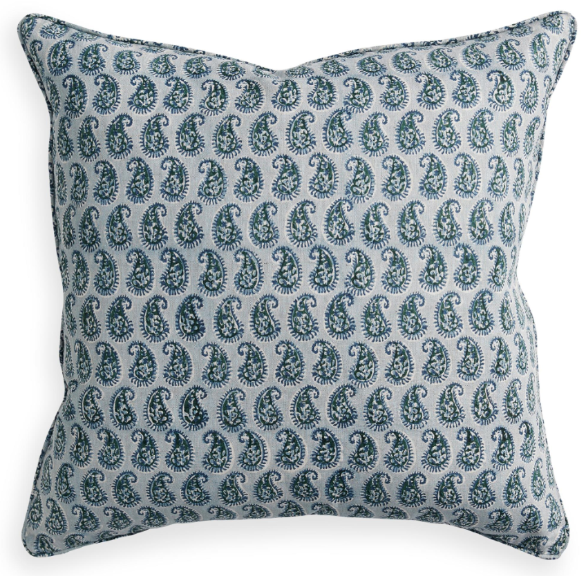Simrane Byzantine Pillow Cover - Elegant Decorative Throw Pillow Case for Sofa, Bed, Couch - Home Decor, Living Room, Bedroom Accent