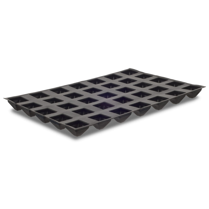 Flexipan Medium Pyramid Silicone Mold - 35 Cavities for Baking, Chocolate, Ice Cubes & Candy Making - Perfect for Home Bakers & Professional Chefs