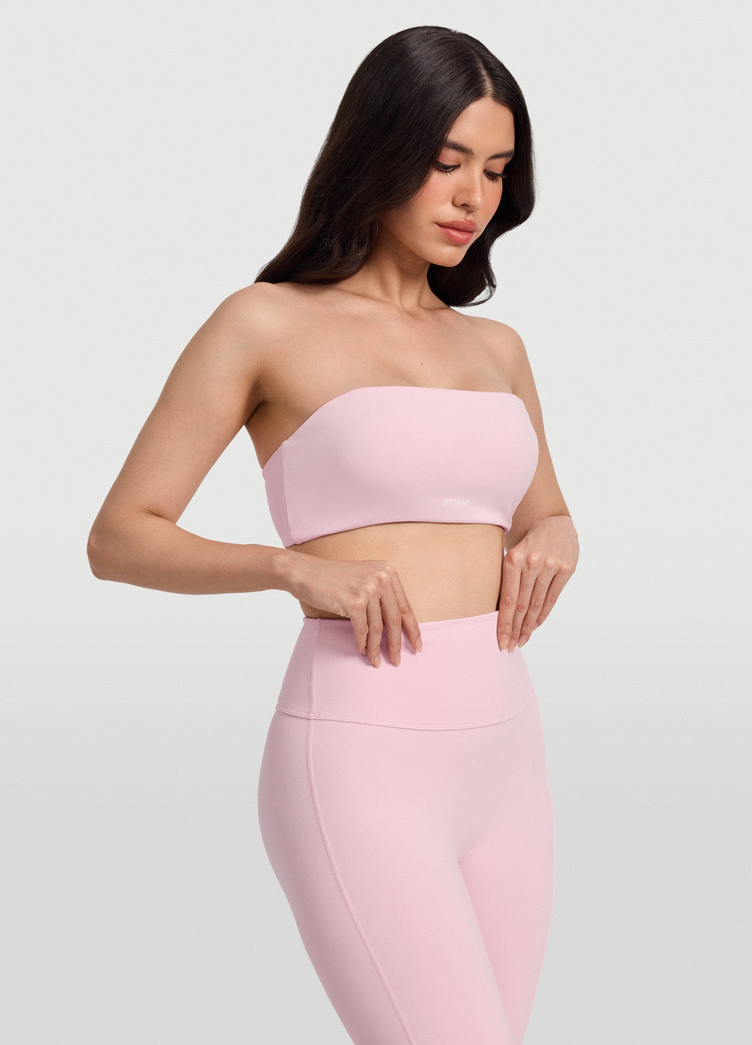 Women's Back Clasp Bandeau Top - Seamless Stretchy Tube Top for Yoga, Beach & Summer Outfits | Comfortable Strapless Crop Top