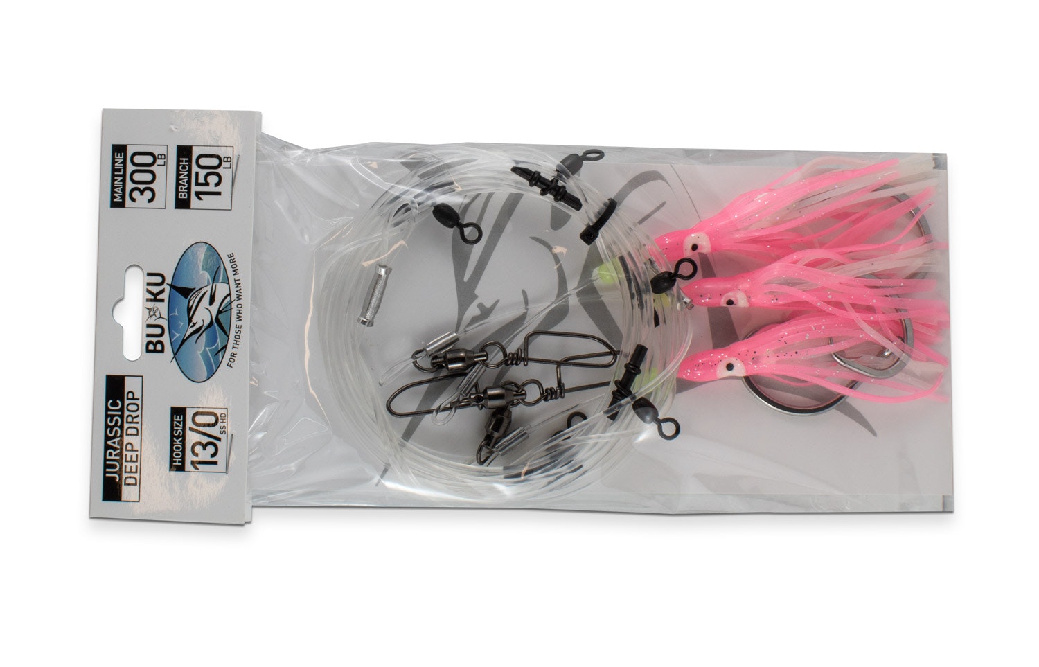 Jurassic Deep Drop Fishing Rigs - Premium Saltwater Fishing Gear for Offshore & Deep Sea Angling - Perfect for Tuna, Swordfish & Bottom Fishing Adventures
