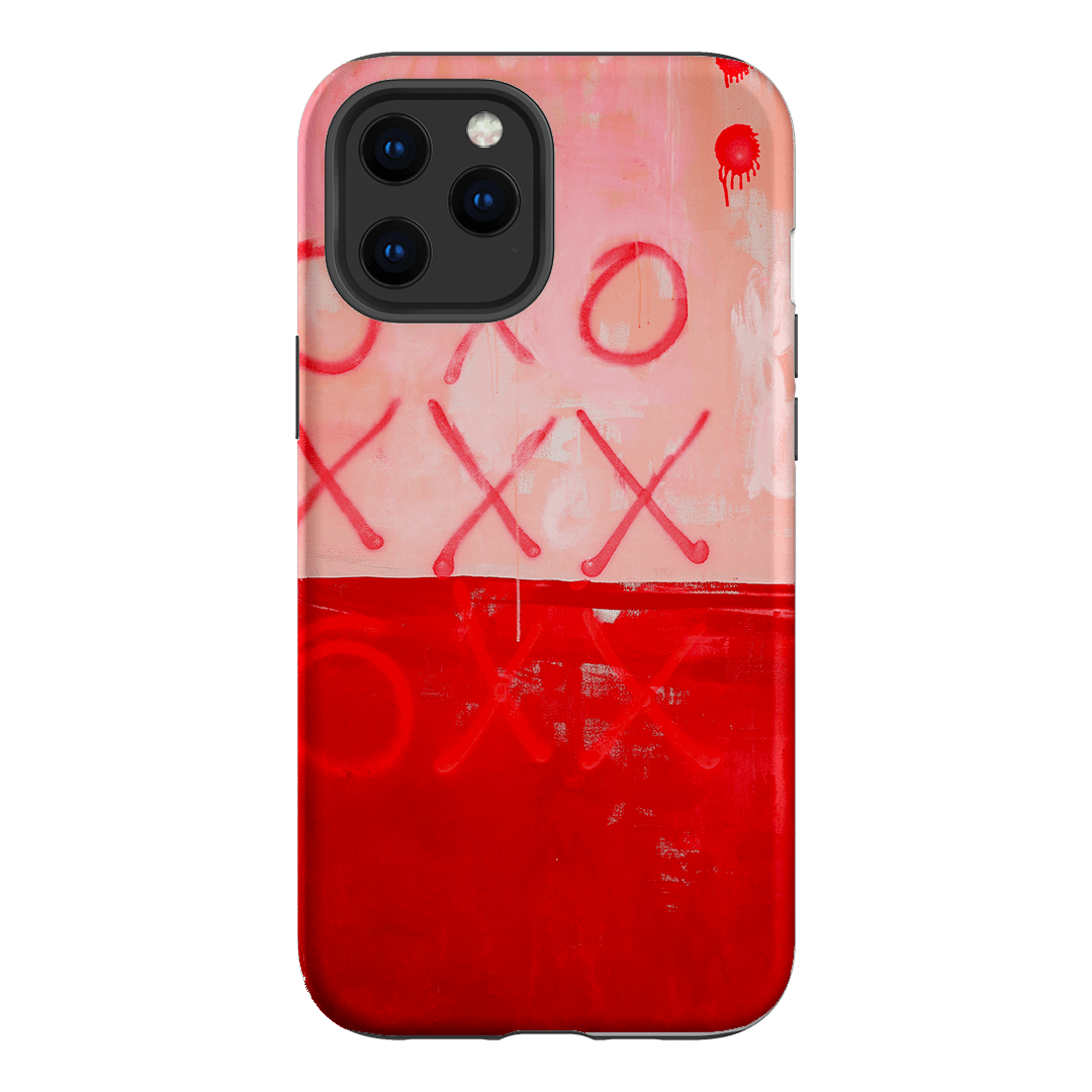 Premium Xoxo Phone Case - Shockproof & Slim Design for iPhone 15/14/13/12/11 Pro Max - Trendy Cute Protective Cover for Everyday Use, Travel & Outdoor Activities