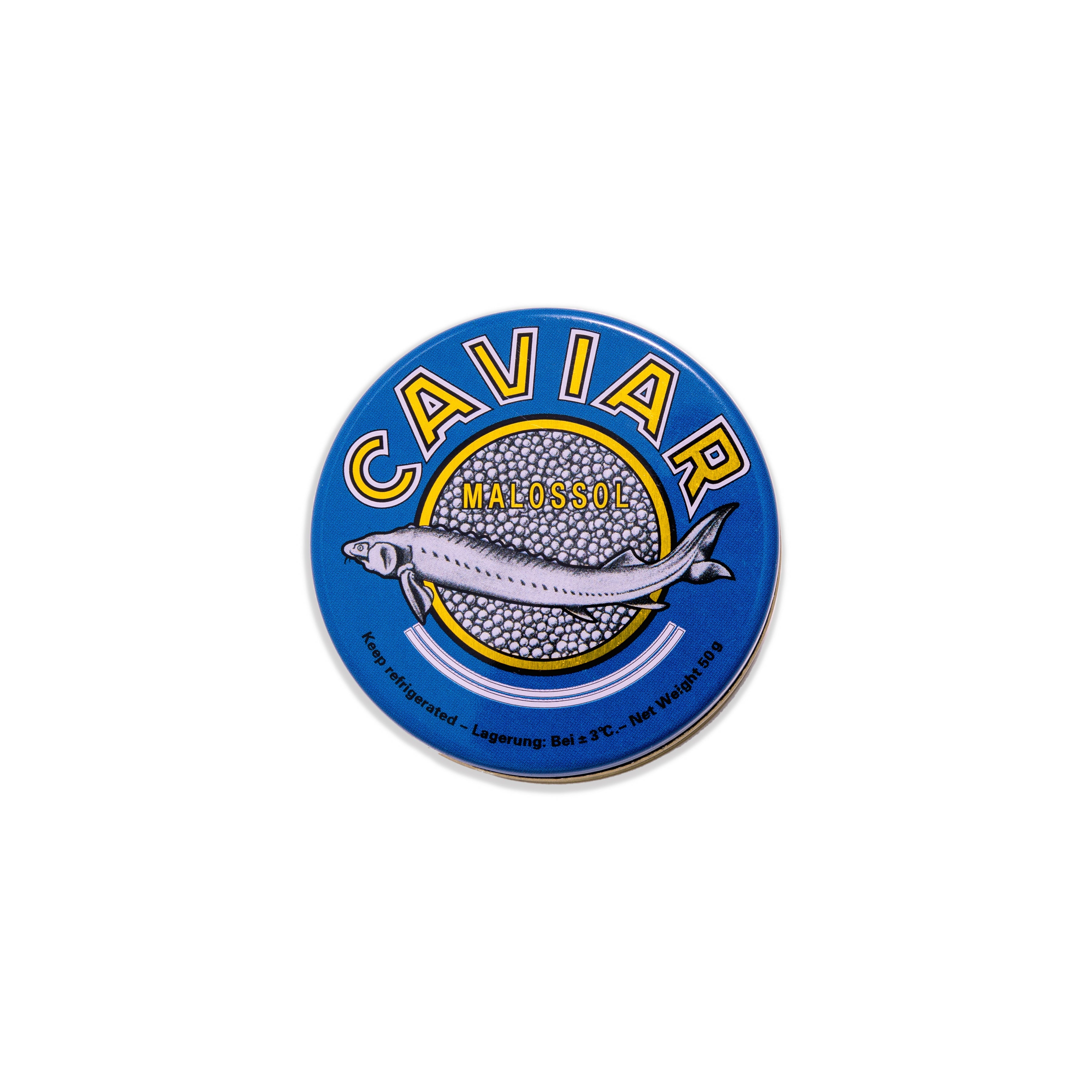 Premium Caviar Malossol - Gourmet Russian Sturgeon Black Caviar for Special Occasions & Luxury Dining - Perfect for Weddings, Parties & Fine Dining Experiences