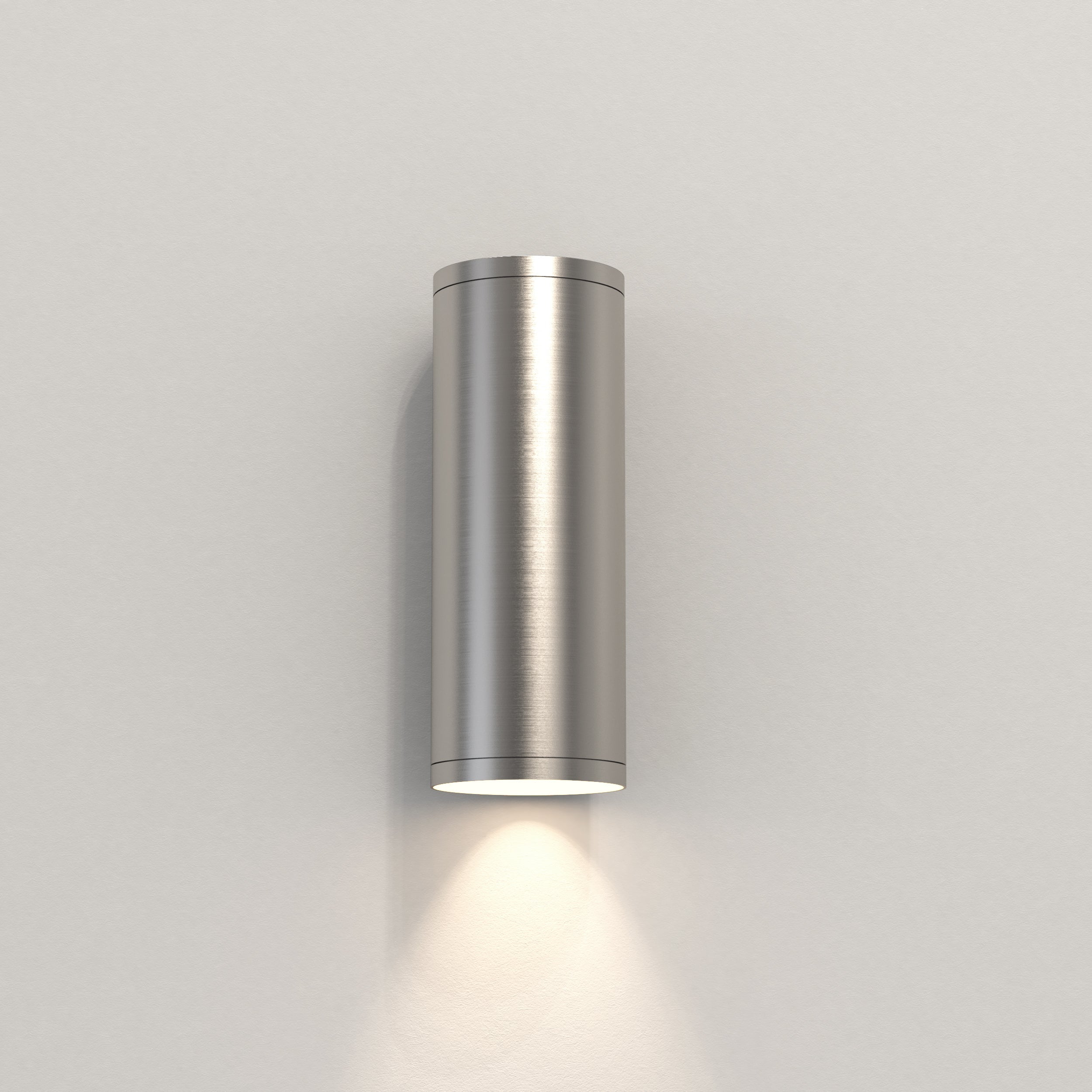 Ava 1/2Lt Coastal Wall Light - Brushed Stainless Steel/PVD Brushed Brass GU10 IP44 - Perfect for Beach House, Patio & Outdoor Lighting