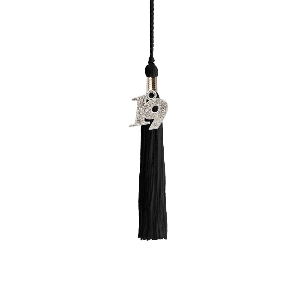 Kindergarten Graduation Tassel 2019 - Sparkling Bling Charm - Brown Tassel for Preschool & Elementary Graduation Ceremony, Party Decorations & Photo Props