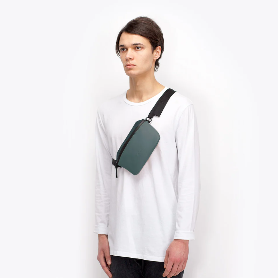 Ucon Acrobatics Jona Belt Bag - Waterproof & Lightweight Fanny Pack for Hiking, Travel & Everyday Use - Forest Pine Green