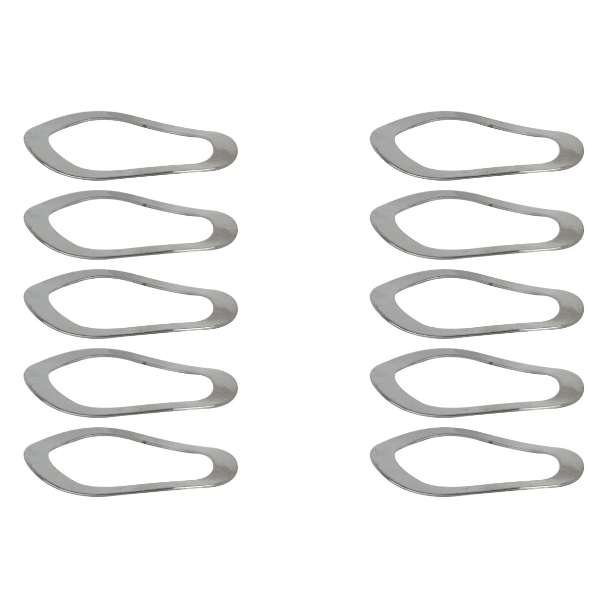 30mm Bike Wave Washer Spacers - Pack of 10 | Premium Bicycle Accessories for MTB, Road & Hybrid Bikes | Perfect for Derailleur Adjustment & Component Spacing