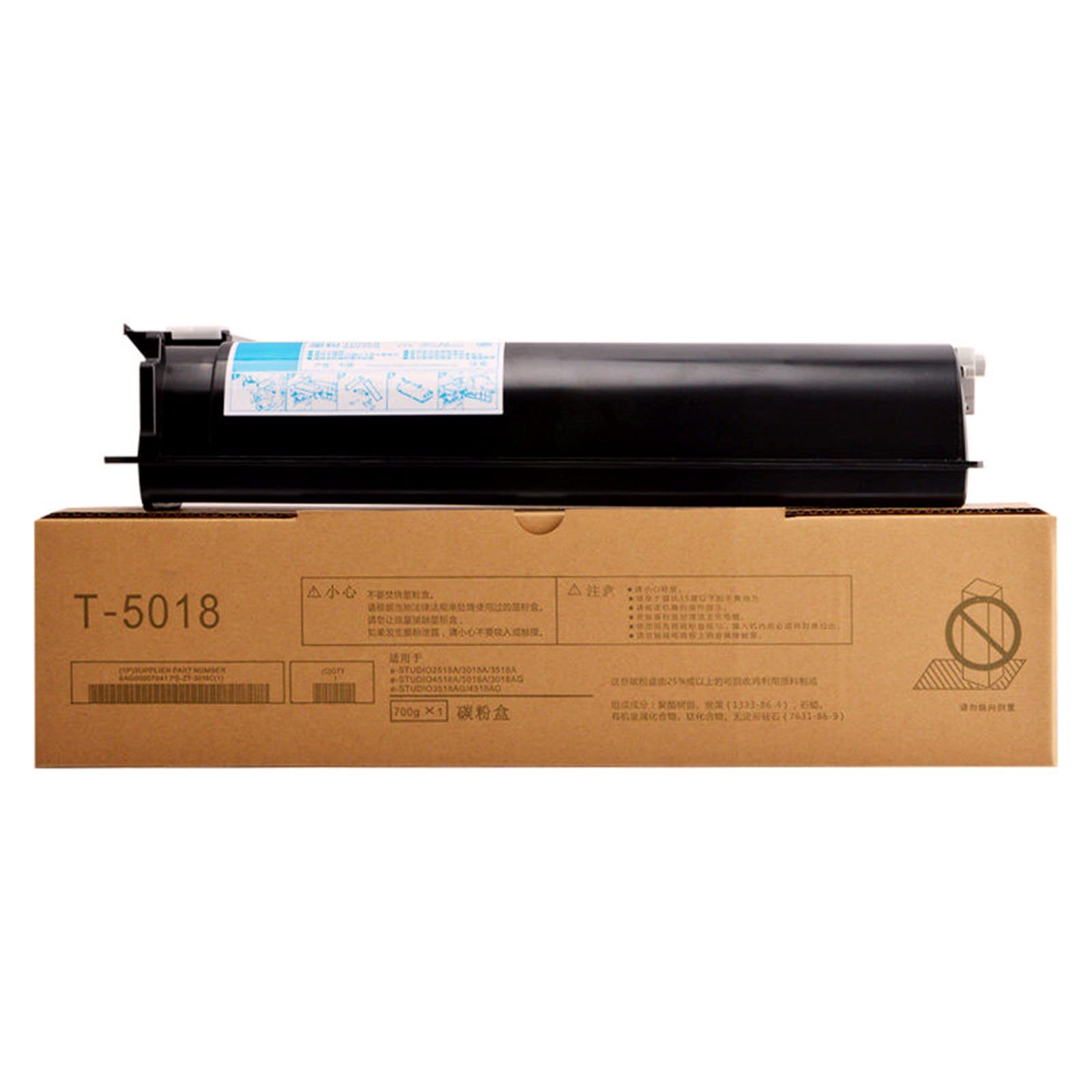 High-Quality Compatible Toner Cartridge Replacement for Toshiba T5018U/T-5018U - Works with E STUDIO 2018A/2518A/3018A/3518A/4518A/5018A Printers - Perfect for Office, Home & Business Printing Needs