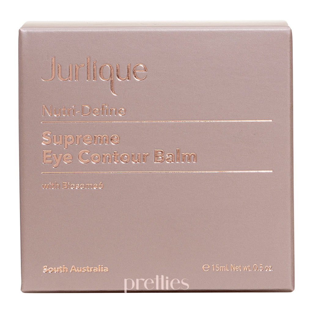 Jurlique Nutri Define Supreme Eye Contour Balm 15ml - Anti-Aging Eye Cream for Dark Circles & Wrinkles - Hydrating Under Eye Treatment for Women & Men - Perfect for Night & Day Use