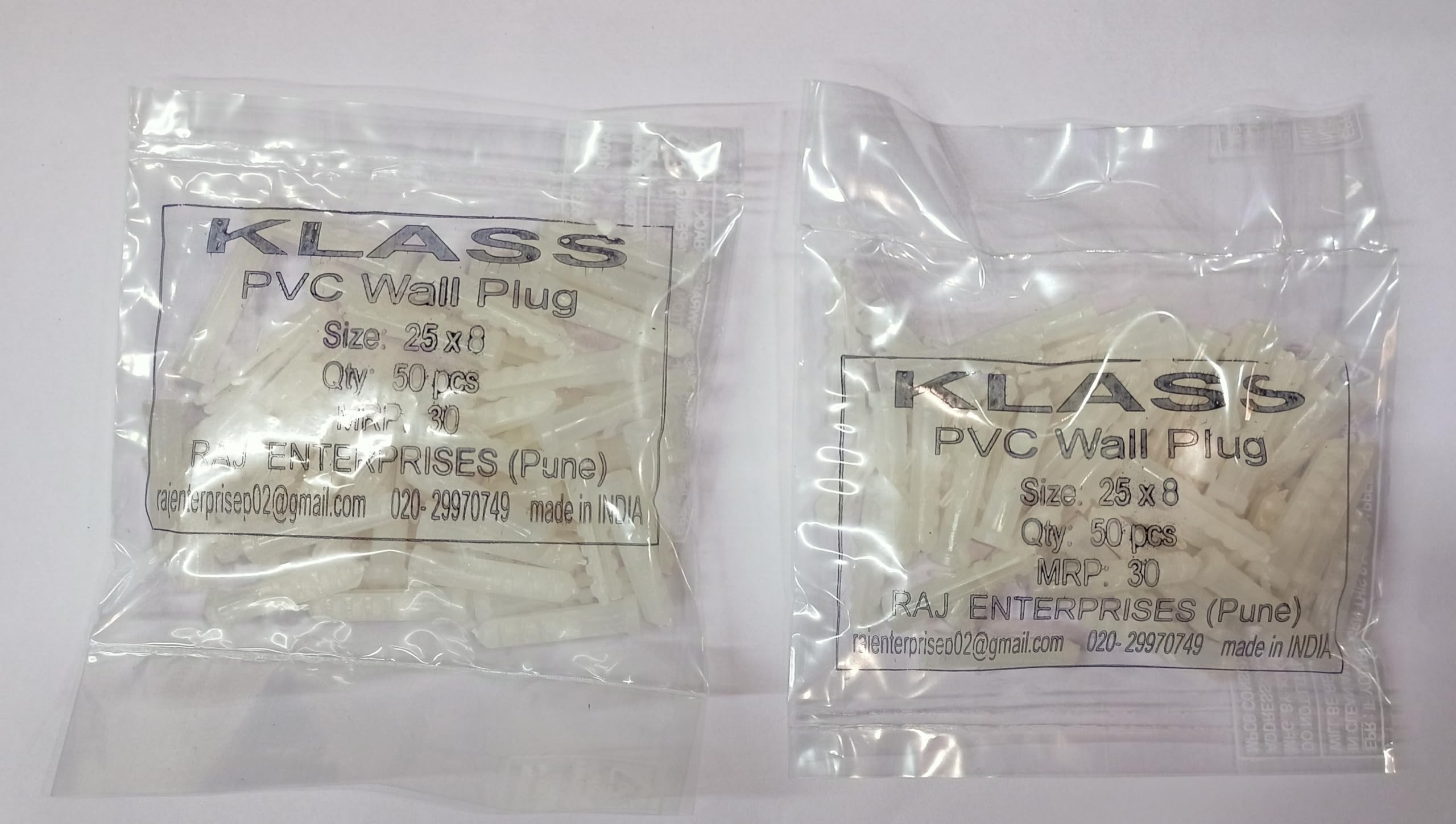50 Pcs PVC Plugs 6 x 25 mm - Waterproof Pipe Caps for Plumbing, DIY Projects, and Home Repairs - Perfect for Sealing Pipes, Tubes, and Fittings