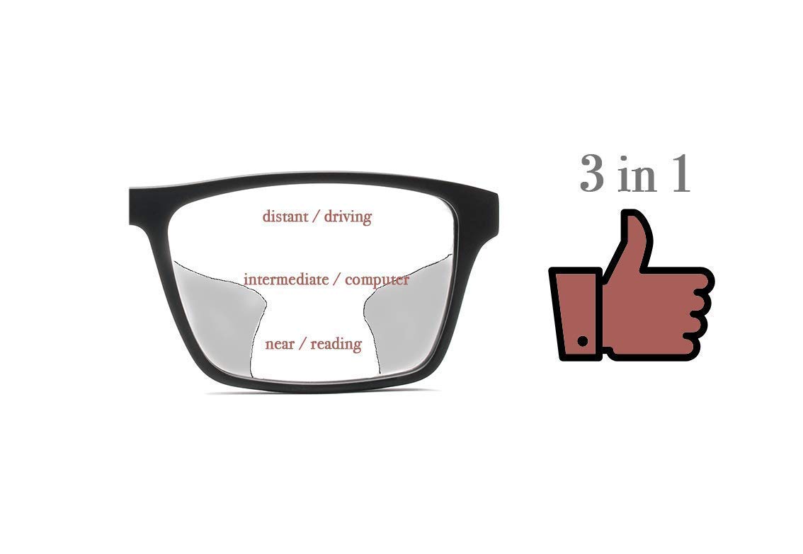 Blue Light Blocking Glasses for Men & Women - Photochromic Anti-UV Gaming Glasses with Retro Rectangle Frame (Silver, +2.5) - Reduce Eye Strain for Computer Work, Gaming & Digital Screen Use