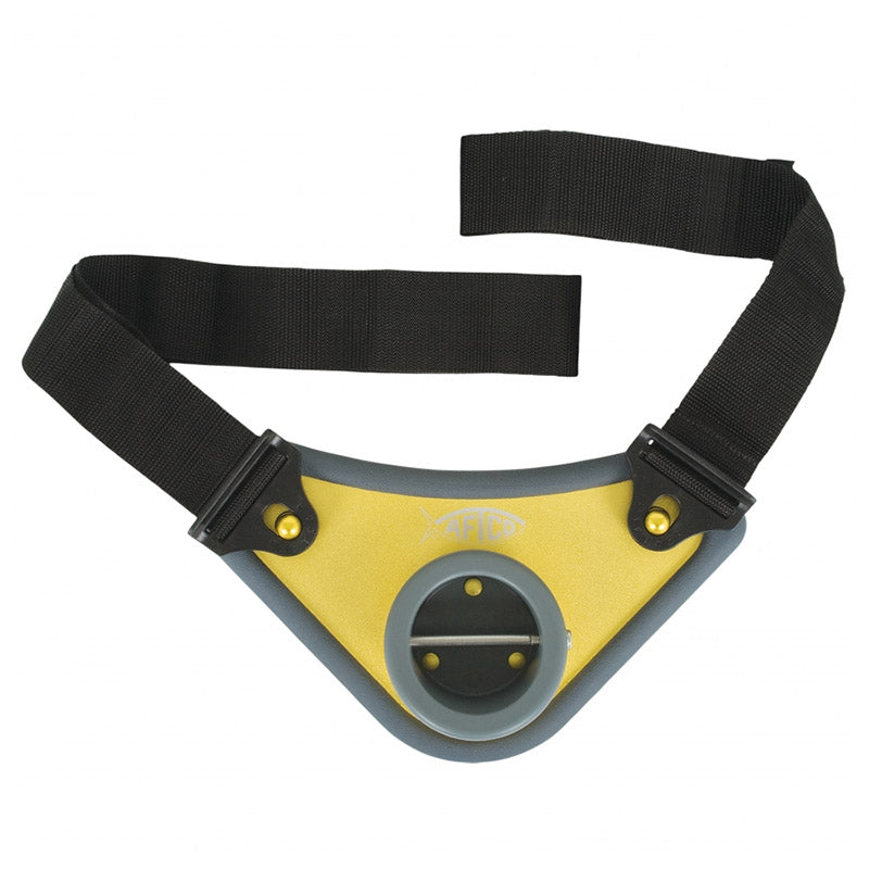 AFTCO Alijos Small Fighting Belt - Premium Saltwater Fishing Belt for Offshore & Inshore Anglers - Perfect for Big Game Fishing & Boat Trips