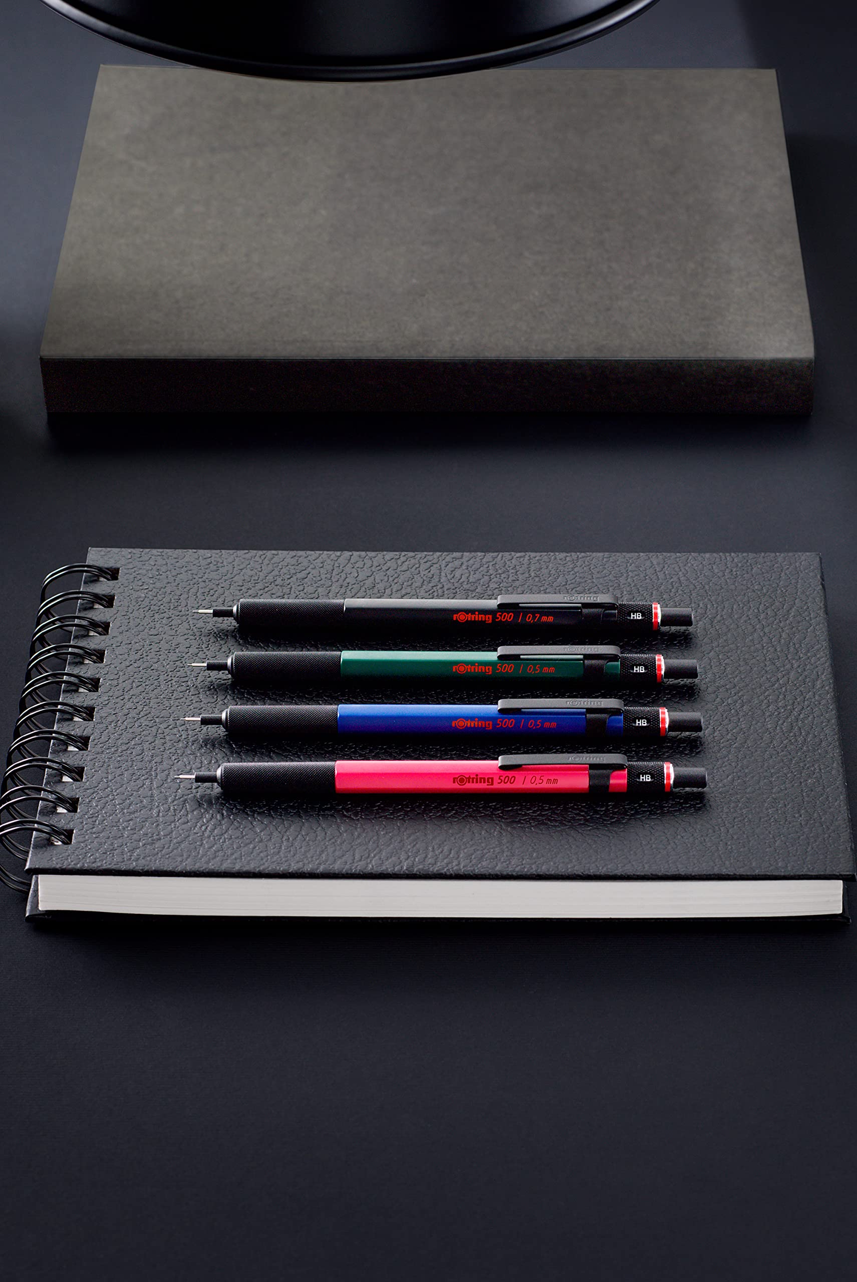 Rotring 500 Mechanical Pencil - 0.5mm Drafting Pencil with Green Barrel for Architects, Engineers & Artists | Precision Drawing & Technical Sketching Tool