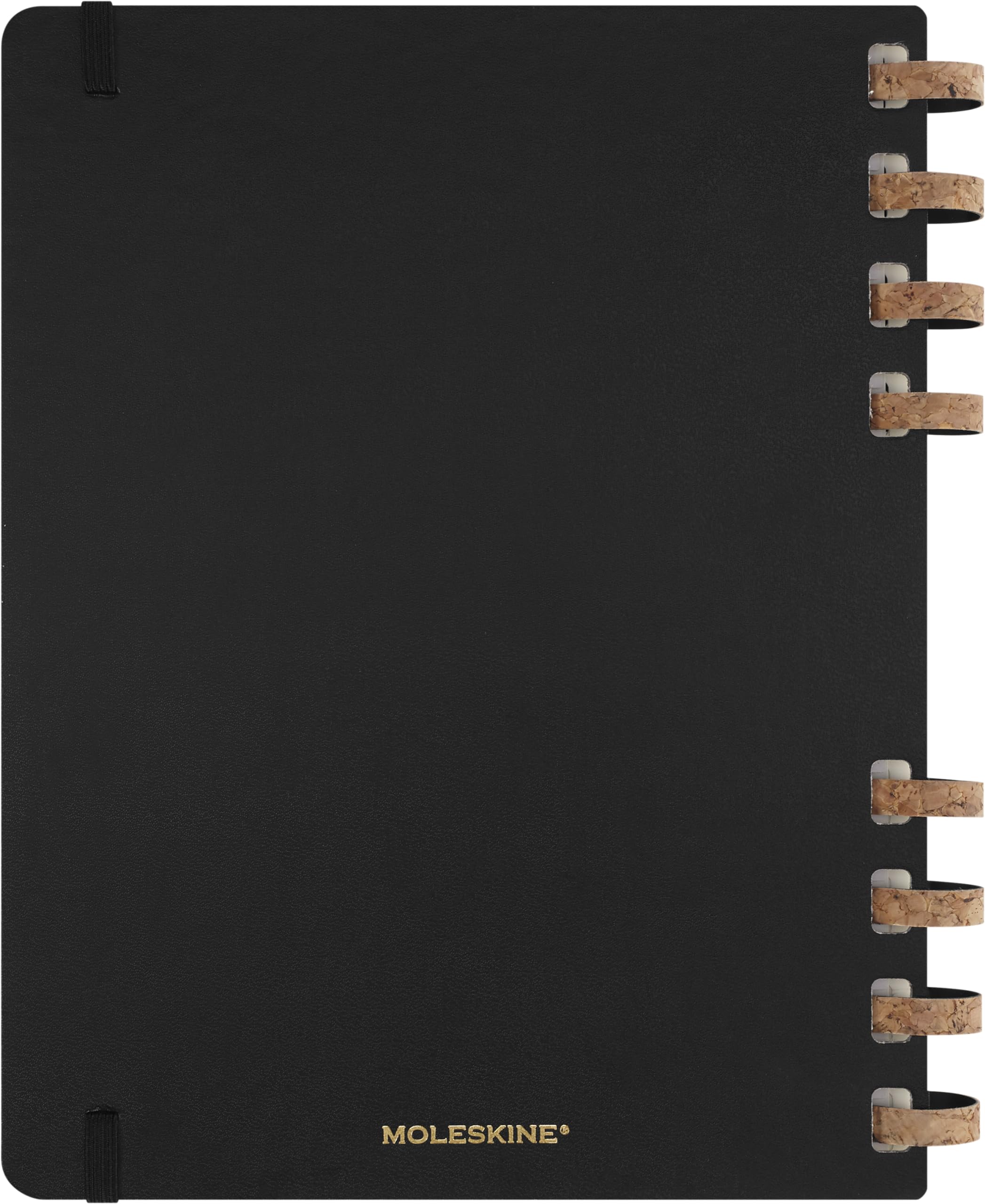 Moleskine 2025 Weekly & Monthly Planner - 12 Month Spiral Notebook with Hard Cover & Elastic Closure - Extra Large 20.4x25.2 cm Black - Perfect for Business, School & Personal Organization