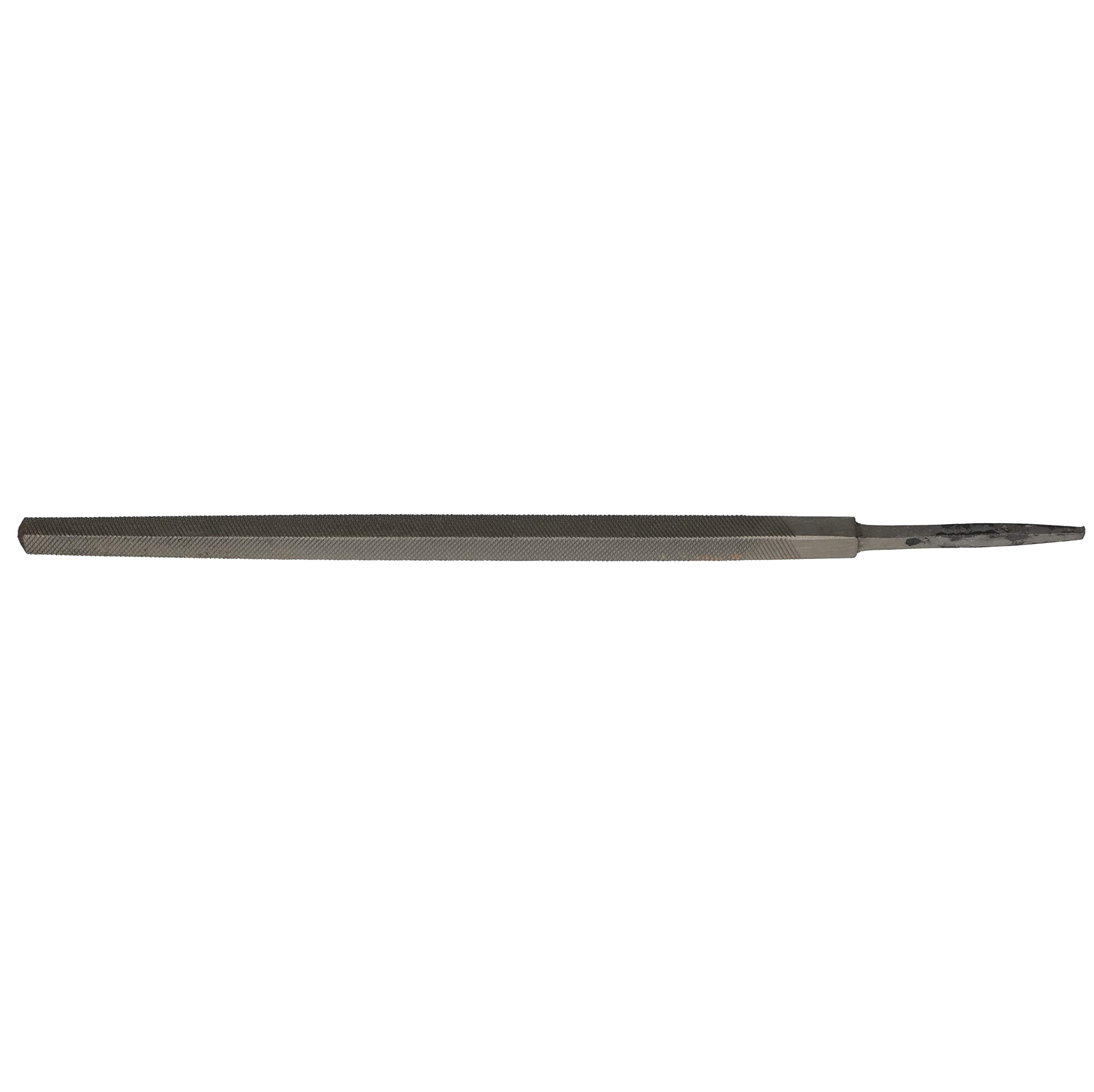 Drill America 12-Inch Square Smooth File - DIC Series for Metalworking, Woodworking & DIY Projects