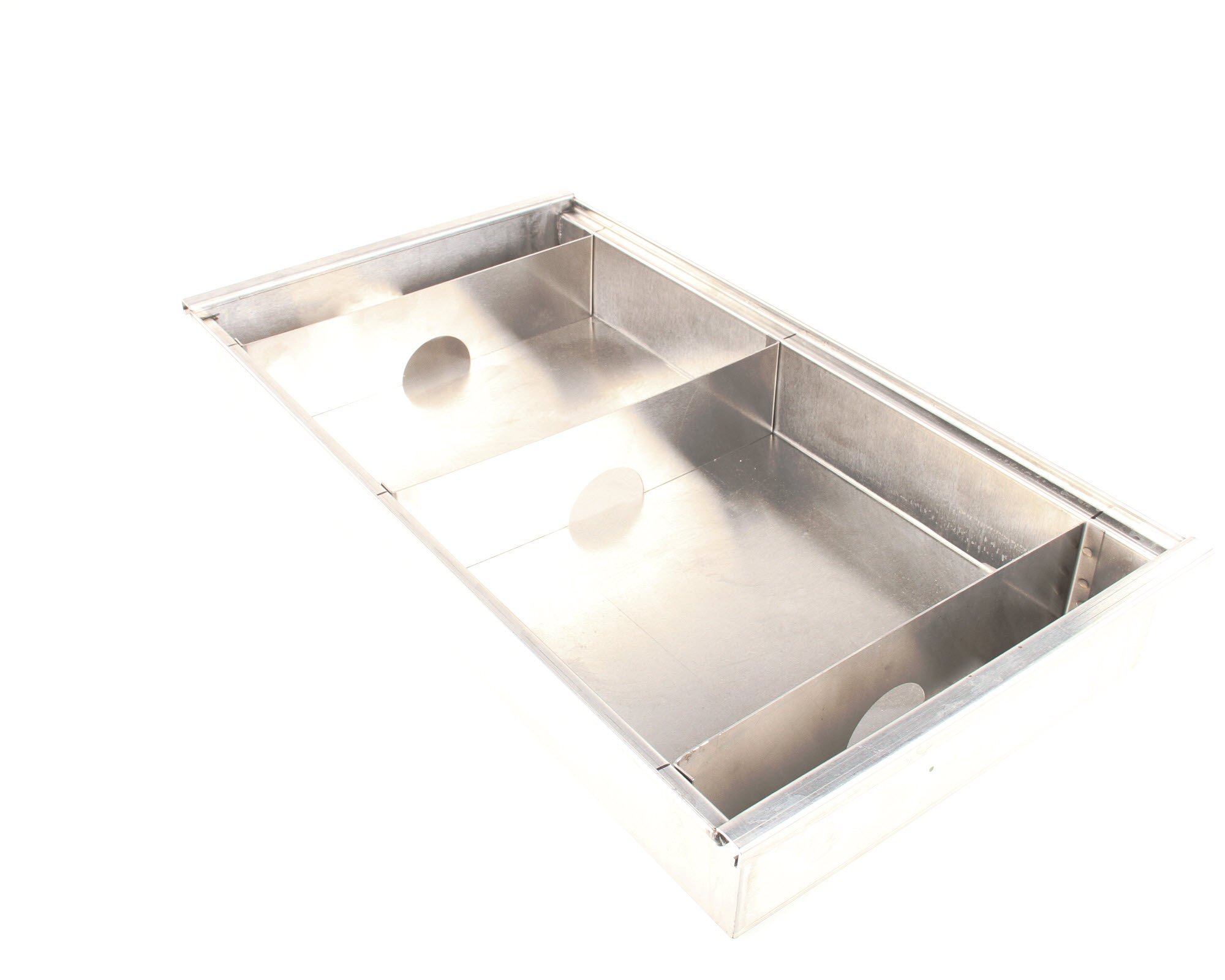 Groen 154005 Stainless Steel Assembly Containment Pan with Baffle - Perfect for Commercial Kitchens & Food Processing