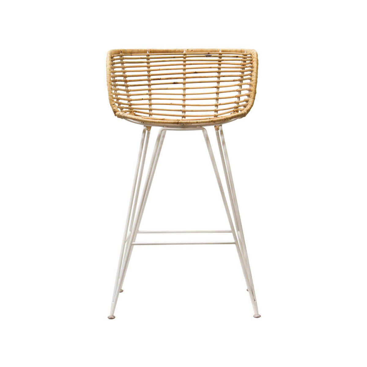 Satara Anna Bar Stool - Modern Counter Height Swivel Stool with Padded Seat for Kitchen Island, Breakfast Nook & Home Bar - Comfortable & Stylish Dining Chair for Indoor Use