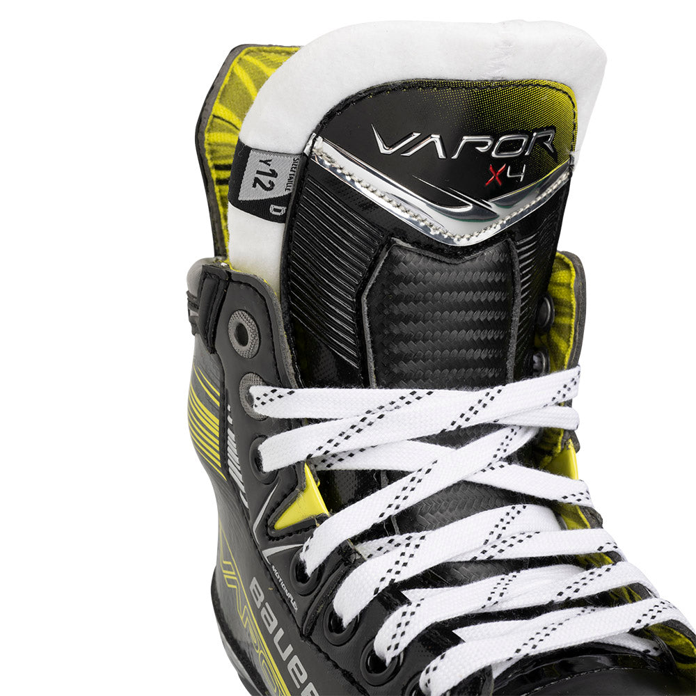 Bauer Vapor X4 Youth Ice Hockey Skates - Lightweight Performance Skates for Kids - Perfect for Ice Hockey Practice & Games