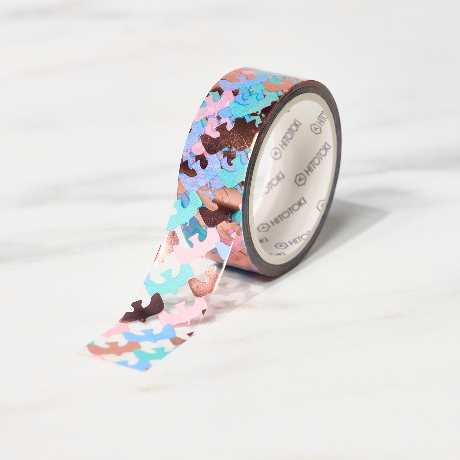KING JIM 4th Edition SODA Decoration Masking Tape - Creative DIY Scrapbooking, Washi Tape for Journaling, Gift Wrapping & Home Decor