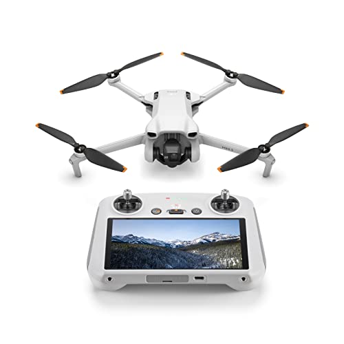 Refurbished DJI Mini 3 Drone with DJI RC Controller - Lightweight & Foldable Quadcopter for Aerial Photography, Travel Adventures & Outdoor Exploration