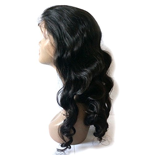 Enoya 360 Lace Front Wigs Human Hair - Brazilian Virgin Hair Loose Wave 200% Density Wig with Baby Hair & Silk Top (18 Inch) for Black Women | Perfect for Daily Wear, Parties & Special Occasions
